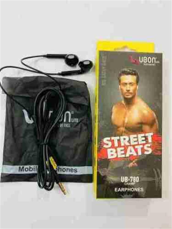 Buy Ubon STREET BEATS UB 780 EARPHONE WIRED HEADSET BLACK Wired